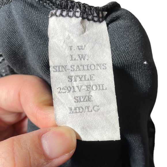 Metallic Velvet Choker Dress M Lightning Silver Crushed A-Line Cutout Skater - Picture 12 of 14